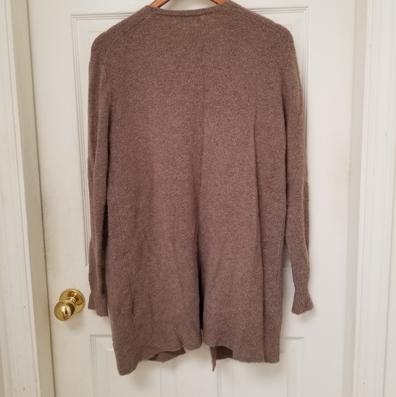 Madewell heather root Ryder long open cardigan xs - Picture 3 of 7